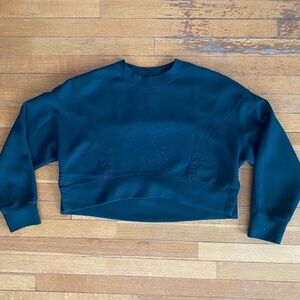 Abercrombie YPB NeoKnit Cropped Crew Sweatshirt